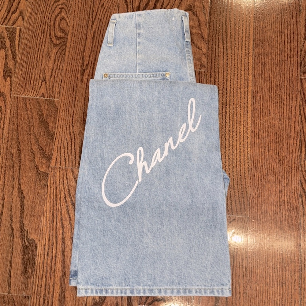 Chanel Bootcut Denim Jeans
